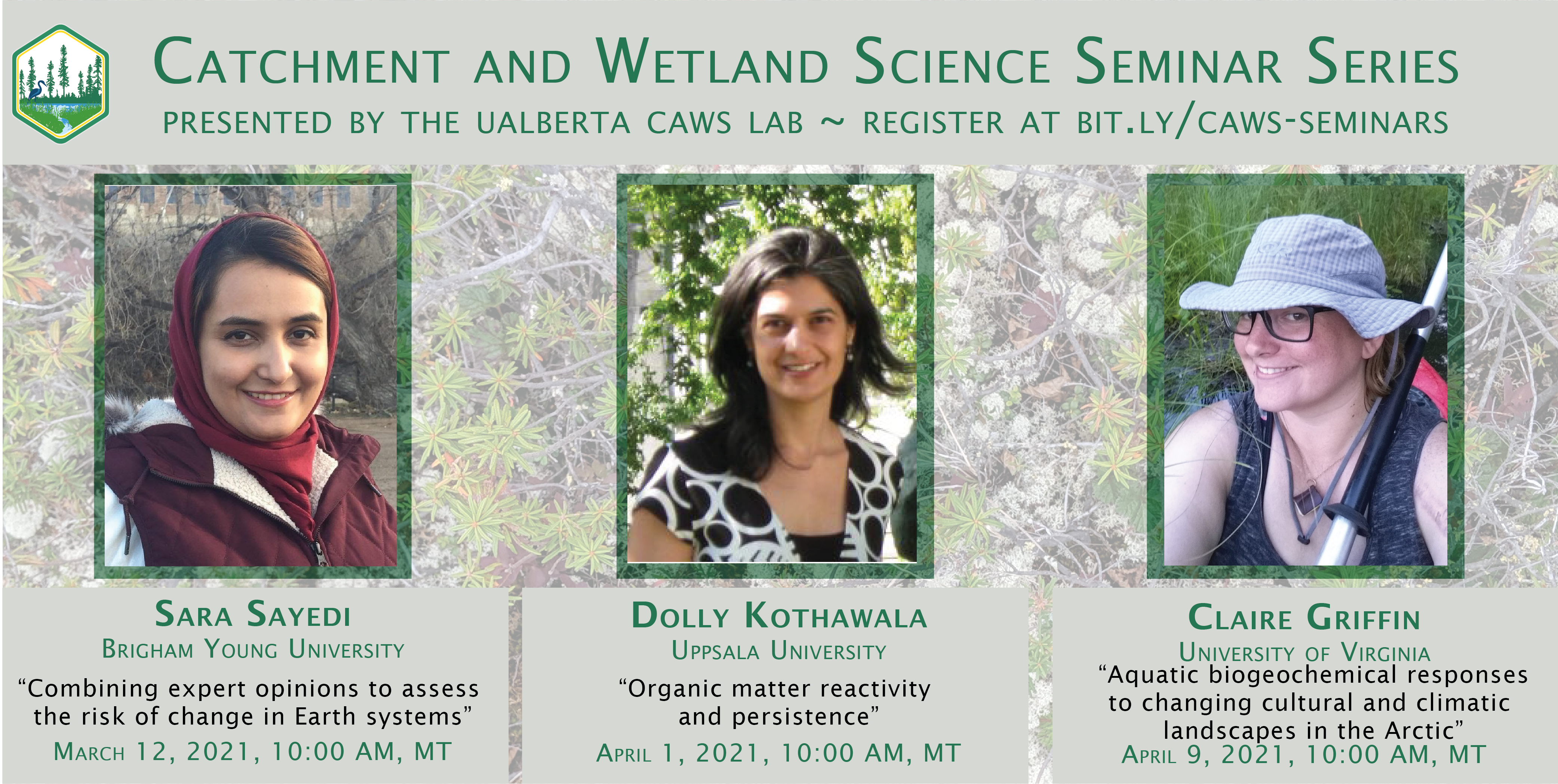 Catchment and Wetland Sciences Speaker series